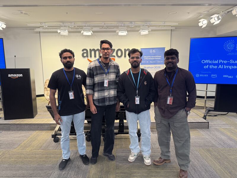 Amazon Bangalore Hackathon